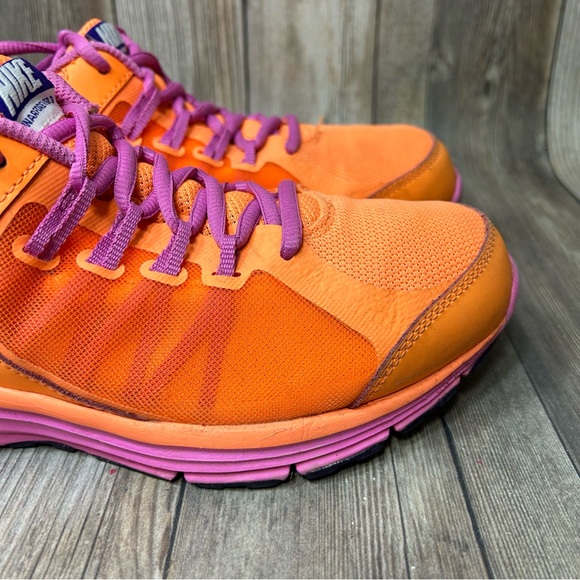 Nike Orange and Purple Athletic Shoes - Picture 3 of 10